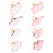Healvian Plateau M langeur De Couleurs D ongles Bague Lot De 8 Pi ces Taille Unique Imitation Coquillage Pour Nail Art Professionnels Amateurs F tes