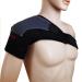 Elastic Compression Shoulder Brace Support Strap Wrap Belt Band Pads and Sleeves Protector for Men and Women Right Shoulder