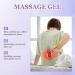 Gel de massage apaisant et apaisant rafra chissant et non gras absorption rapide pour un soutien musculaire rapide pour les genoux les lombaires la nuque les mains et les pieds 1pcs - Buy Online on GoSupps.com