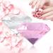 Nail Art Display Diamond Glass Crystal Base Hand Model Shoot Ornament Manicure Accessories for Wedding Decorations Nail Art Salon Decor(60MM Pink) - Buy Online on GoSupps.com