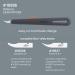 Slice 10596 Safety Seam Ripper with Manual Retraction - Ambidextrous Tool, Replaceable Blade Lasts 11x Longer - 1 Pack - Buy Online on GoSupps.com