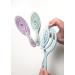 Head Jog 08 Paddle Brush - Flexible Soft Pin Bristles for Gentle Detangling - Wet or Dry Hair - Original Collection Heather - Buy Online on GoSupps.com