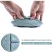 Vossot Baby Plates with Suction Cup - 2 BPA-Free Silicone Dining Plates for Toddlers - Premium Suction Cup Plates for Kids - Buy Online on GoSupps.com