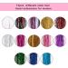 Hair Tinsel Strands Kit 13 Colors Hair Tinsel Extensions with Tools Tinsel Hair Extensions Glitter Hair Accessories Decoration for Party Supplies Hair Tinsel Kit for Women Girls(13 Color) - Buy Online on GoSupps.com