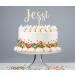 Personalized Wooden Cake Topper - Custom Name Decoration for Birthdays | Unique Gift Idea - Buy Online on GoSupps.com