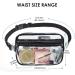 Clearworld Clear Fanny Pack - Stadium Approved Waist Bag for Men and Women - Adjustable Fashion Belt Bag for Festivals, Travel, and Concerts - Black - Buy Online on GoSupps.com