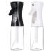 2 pieces of spray bottle hair 200ml continuous spray bottle ultra fine manure manure empty water spray bottle hairdresser spray bottles spout -safe spray bottle for hair styling plants cleaning 200ml 2PCs black + white