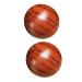 Lalafina 2st solid wood massage ball chinese stress Exercise balls chinese massage balls Small baoding balls massage fitness balls deep fabric lacrosse massage hand round decorate 5x5cm brown