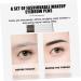 Angoily 28 Pcs Four Forked Eyebrow Pencil No Smudge Eyeliner Miss - Buy Online on GoSupps.com