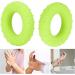Verdant Touch Grip Thickening Ring - 2 Pack Silicone O-Shape for Forearm Training - 13.6 kg Muscle Coach - Green - Enhance Grip Strength - Buy Online on GoSupps.com