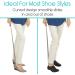 Vive Extra Long Handled Shoe Horn (31.5 Inches) - Metal Shoehorn for Men and Women - Standing Reach Assist for Seniors - Silver - Buy Online on GoSupps.com