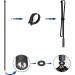 Bingfu Dual Band VHF UHF 136-520MHz Foldable CS Tactical Antenna for Handheld Ham Radio - Compatible with Kenwood, Wouxun, Baofeng, UV-5R, UV-82, GT-3 - 42.5 inch SMA Female - Buy Online on GoSupps.com