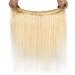 Elailite 100% Brazilian Human Hair Extensions - 40cm #613 Light Blonde Sew-In Bundles | Premium Real Hair Bundle - Buy Online on GoSupps.com