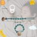 Pack of 2 BPA-Free Silicone Pacifier Chains & Clips | Safe Pacifier Holder Set for Babies - Buy Online on GoSupps.com
