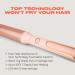 INH Extra Long Oval Barrel Curling Iron - Tourmaline Ceramic Ionic Technology for Luxurious Curls | Frizz-Free Z-Formation Wand - Buy Online on GoSupps.com