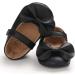 LACOFIA Baby Girls Anti-Slip Mary Jane Shoes | Infant Princess Party Prewalkers 6-12 Months | Bowknot Design | C Black - Buy Online on GoSupps.com
