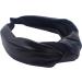 Topkids Accessories Leather-style Knot Alice Bands Adult Women Hair Accessories for Women Hair Bands for Women Thick Headband Womens Headbands Head Bands Adult Women Wide Headbands (Black) - Buy Online on GoSupps.com
