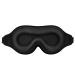 Gdluckalways Sleep Mask Adjustable 3D Deep Contoured Sleeping Mask Light Blocking Blindfold Eye Mask Soft Eye Cover for Night Sleep Nap Travel Plane Black