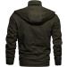 Buy Hanxiulin Oversize Warm Plush Jacket for Men - Winter Hooded Coat in Green 4XL | Soft Fleece Lined Outdoor Jacket - Buy Online on GoSupps.com
