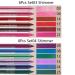 6Pcs Waterproof Glitter Eyeliner Pencils Set - Colorful Metallic Liquid Eye Liners for Women - Long Lasting Formula - Pack of 6 - Buy Online on GoSupps.com