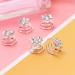 Frcolor 12 Pieces Rhinestone Hair Spirals - DIY Bridal Hair Accessories for Stunning Hairstyles - Buy Online on GoSupps.com
