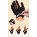 Rehabilitation Robot Gloves Finger Rehabilitation Training Robot Gloves Hemiplegia Finger Rehabilitation Trainer Robot Gloves Finger Straightening Brace Guard Protector (Left Hand-M) - Buy Online on GoSupps.com