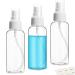 ZEJIA 2.7oz Fine Mist Clear Spray Bottles Refillable & Reusable Empty Plastic Travel Bottle for Essential Oils, Travel, Perfumes (80ml-3pcs, Clear) 2.7 Fl Oz (Pack of 3)