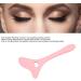 Eyeliner Stencils Eyebrow Pencil Stencil Silicone Winged Tip Eyeliner Aid Eyebrow Pencil Stencils Silicone Tail Spoon Flexible Eyeliners Template for Makeup(Pink) - Buy Online on GoSupps.com
