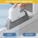 Ficher Grey-Window Cleaning Brush Windowsill Groove Deadend Cabinet Crevice Brush with Replace Head Household Cleaning Tools Durable Easy Install Easy to Use - Buy Online on GoSupps.com