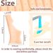 Nuanchu Gel Wrist Thumb Support Braces - Unisex Waterproof Compression Sleeve for Arthritis & Typing Pain (4 Pieces) - Buy Online on GoSupps.com