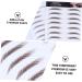 Didiseaon 5pcs Eyebrow Stickers Best Eyebrow Transfers Imitation Eyebrow Sticker 6 Proof Template - Buy Online on GoSupps.com