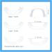 GKOKG 2 Pairs Adjustable Nature and Comfortable Top and Bottom Regain Beautiful Smile for Men and Women White - Buy Online on GoSupps.com