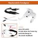 JMH Head Magnifier, Rechargeable Hands Free Headband Magnifying Glass with 2 Led,Professional Jeweler's Loupe Light Bracket and Headband are Interchangeable USB-Rechargeable - Buy Online on GoSupps.com
