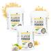 Nutrify Flavor Powder 3x150g flavors Lemon Sorbet - reduced calorie and high -fiber only 5.75 kcal per portion for sweet baking & refining food 3 Set