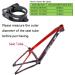 Teyssor Bike Seatpost Clamp | Aluminium Alloy Quick Release Collar 28.6mm Black - Buy Online on GoSupps.com