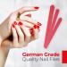 TITANIA Sand Nail Files - Premium Wood Quality 12 cm 10 Cards - 1 Pack | International Shipping Available - Buy Online on GoSupps.com
