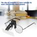 2.95 * 1.1in Magnifier Magnifying Glass Reading Glass Reading Accessories for Beauty for Glasses Inspection Tool - Buy Online on GoSupps.com