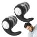 Noise Canceling Earplugs Ear Plugs for Sleep Swimming Earplugs Silicone Ear Plugs for Sleeping Three Layers Waterproof Silicone Reusable Hearing Protection with Box for Noise Sensitivity Black