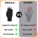 4Pcs UV Gloves for Gel Nails UV Protection Gloves for Girls Women Manicurist Beauty Enthusiast to Protect Hands From High Power Nail Lamps for Manicures Dryer of Home and Beauty Salon - Buy Online on GoSupps.com