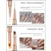 Simpls 5 Pieces Double Nail Art UV Gel Extension Brush Painting Tools French Stripe Drawing Liner Pen Manicure Parts - Buy Online on GoSupps.com