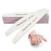Nail Files and Buffers Professional Nail File 100/180 Grit Sanding File Set Double Side Washable Block Filen Nails Disposable Nail Files Bulk of Nail Art Tools 10 Piece