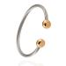 Magnetic Bracelets for Women 2-Tone Stainless Steel Magnetic Bracelet for Couples & Hea