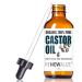 Organic Castor Oil by Renewalize | Cold Pressed and Unrefined | All Natural Skin Nails and Hair Moisturizer | 4 fl oz