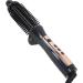 Curling Iron Brush Prevent Scald Portable 100-240V Collapsible Ceramic Ionic Hair Curling Brush For Long Hair (US Plug 100 240V) - Buy Online on GoSupps.com