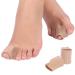 Ymiko Cushion Tube Tubes Toe Protector Straighters Correctors Sleeve Tube with Big Toe Gel SpacersToe Cap and Protector