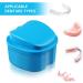 EXCEART Denture Box with Lid - Dishwasher Safe Denture Container & Holder for Secure Storage - Buy Online on GoSupps.com