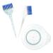 Homoyoyo Ensemble Pinceau Et Bol De Coloration Pour Cheveux 3 Pi ces Taille Moyenne Poils Souples Transparent Pour Teinture Capillaire Usage Professionnel Et Maison