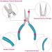 Anezus 7 Pcs Jewelry Pliers and Beading Wire Tools Set for Jewelry Making and Repair - Buy Online on GoSupps.com