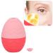 Egg-Shaped Silicone Ice Scooters - Reusable Eye Swelling Relief & Facial Massage - Pink for Skin Tightening & Dark Circle Fading - Buy Online on GoSupps.com
