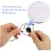 FOMIYES 6pcs Eyeglasses Cleaning Tools - Glasses Wipe Brush & Keychain Cleaner for Clear Vision - Buy Online on GoSupps.com